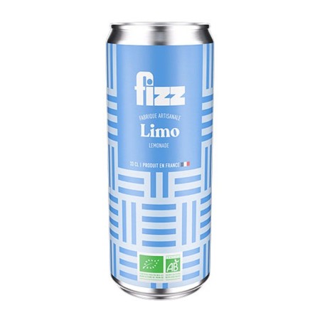 Fizz Limo Bio 33cl - Limonade Naturel et Rafraîchissant