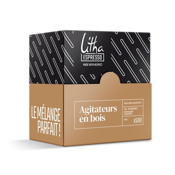 Touilleurs en bois de hêtre x500