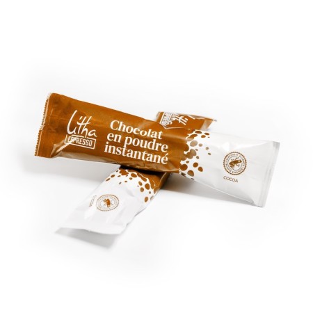 Chocolat en poudre en sachet x100 - Litha Espresso