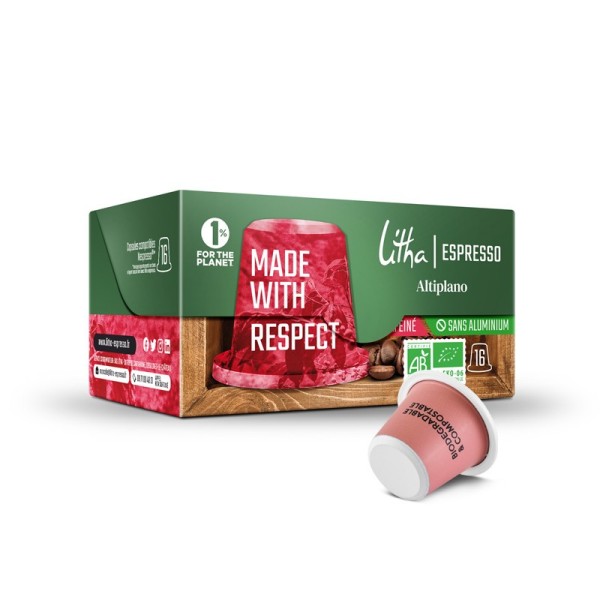 Capsules café décaféiné Alti Plano BIO