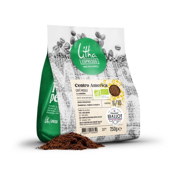 Café moulu BIO Centro América