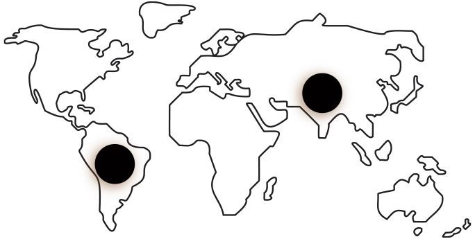 Origines Amérique latine et Asie